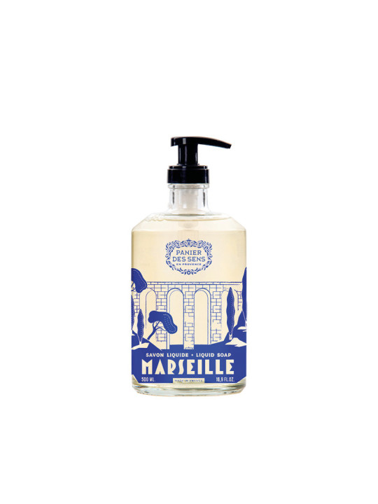 LIMITED ED 23 Glasflasche Marseiller Flüssigseife Olive 500ml