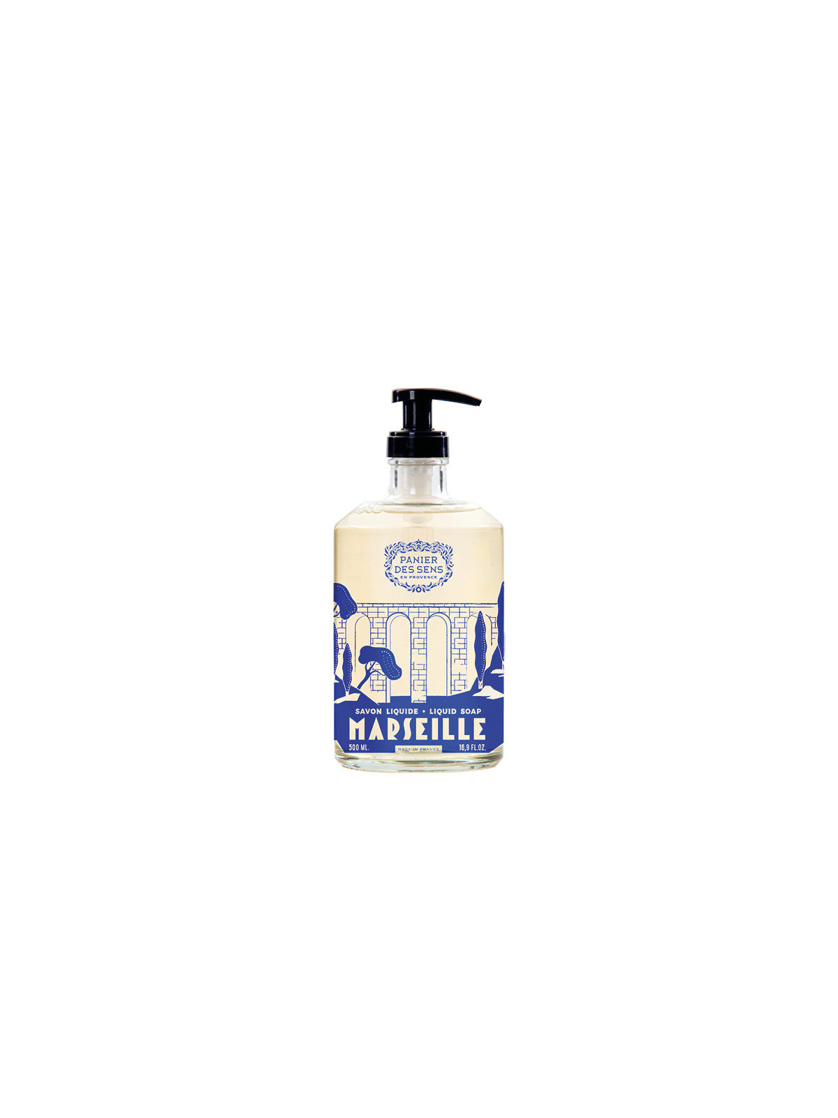 ED LIMITEE 23 Flacon Verre Savon Liquide Marseille Olive 500ml